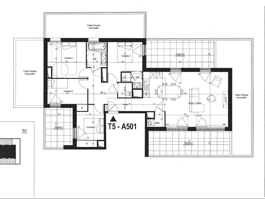 Appartement 5 pièces - 101 m² environ - 49349610h.jpg | Kermarrec Habitation