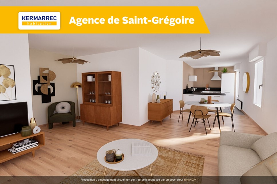 Appartement 3 pièces - 66 m² environ - 56136587a.jpg | Kermarrec Habitation